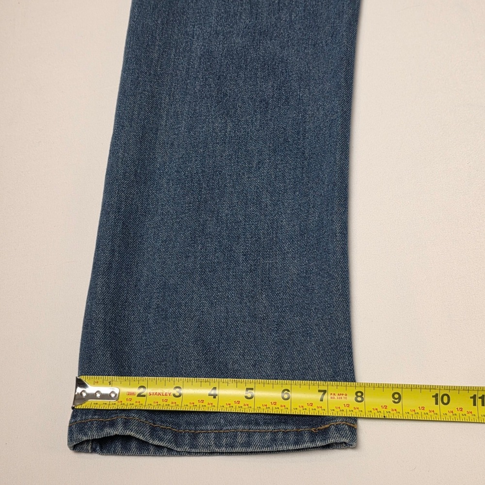 Levi's 505 Straight Fit Jeans Mens‎ 32x30 Blue Medium Wash 100% Cotton Denim - Picture 8 of 12